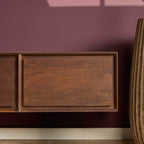 TV-meubel Ambiance Brown | Zwevend | Mangohout 120 cm
