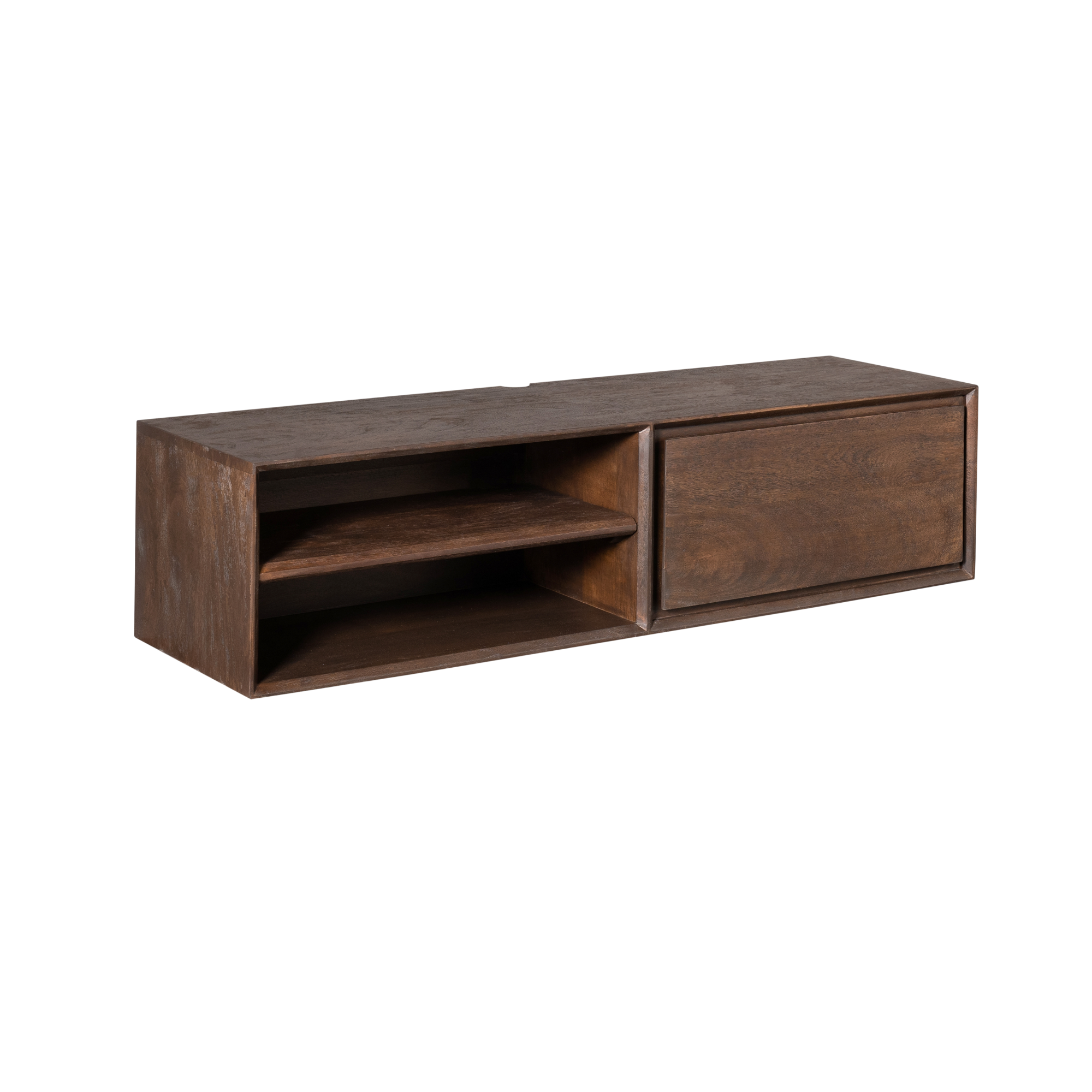 TV-meubel Ambiance Brown | Zwevend | Mangohout 120 cm