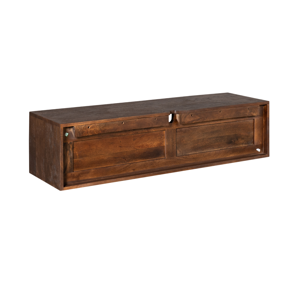 TV-meubel Ambiance Brown | Zwevend | Mangohout 120 cm