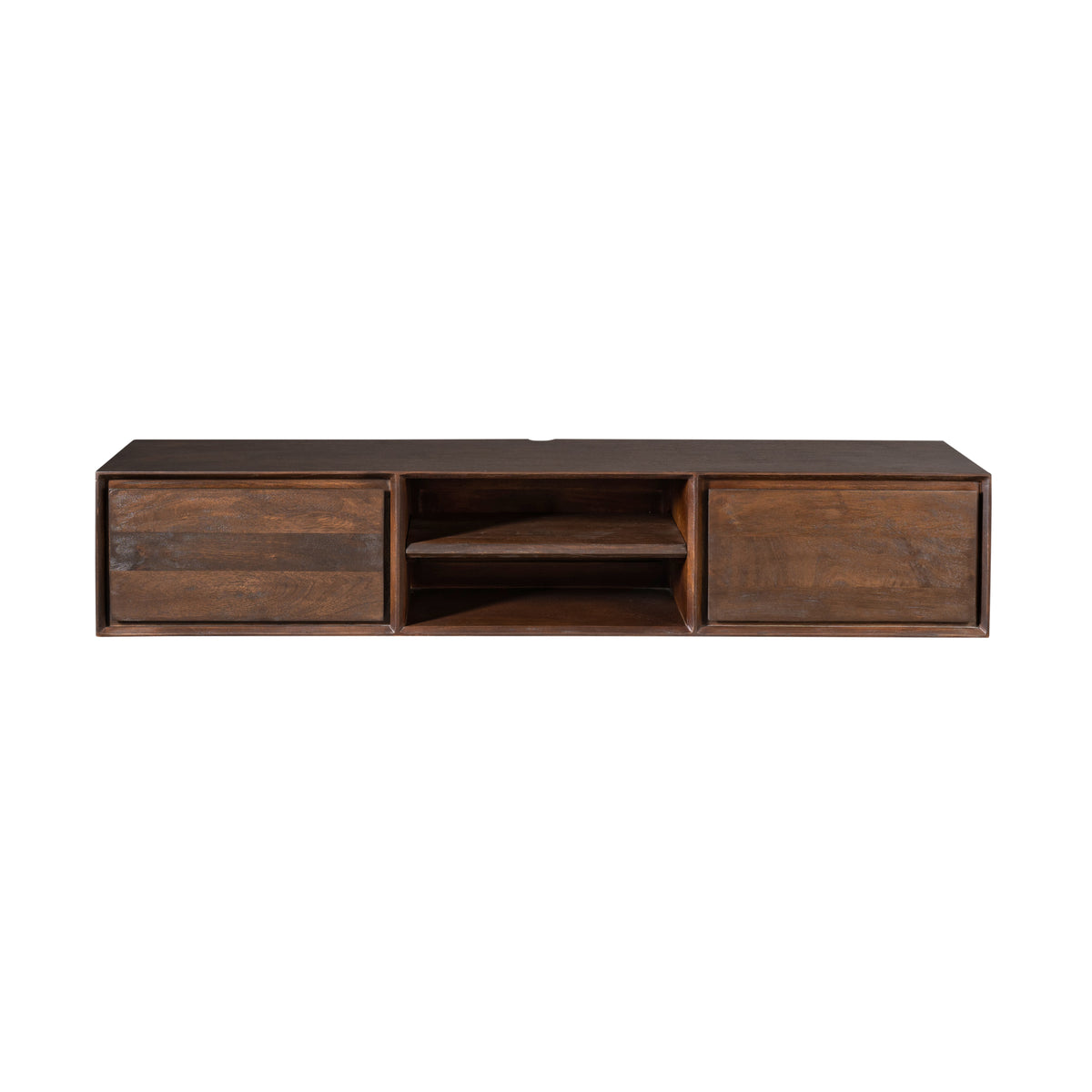Zwevend tv-meubel Ambiance Bruin | 160 cm