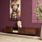 TV-Meubel Zwevend | Ambiance | Mangohout naturel