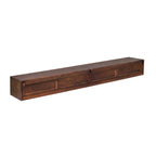 Zwevend tv-meubel Ambiance Bruin | 240 cm