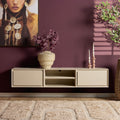 TV-meubel Ambiance Sand | Zwevend | Mangohout