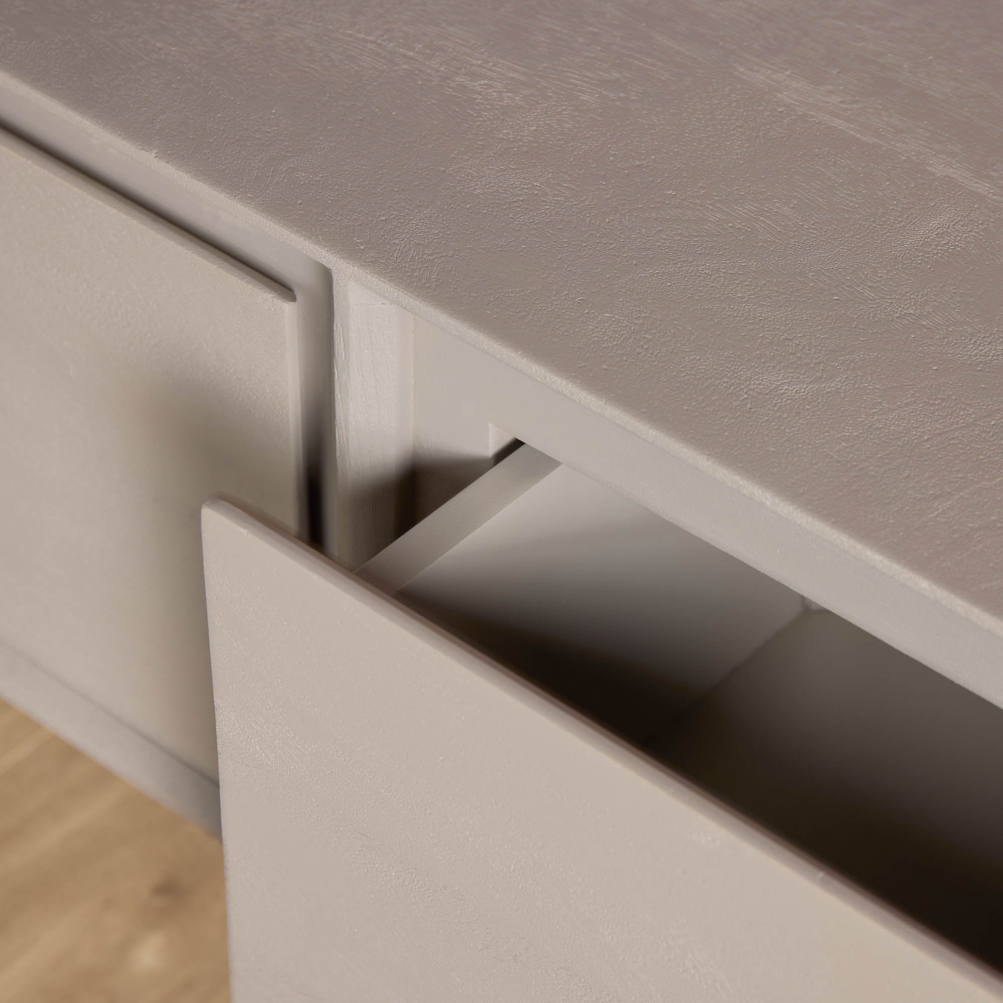 Tv-meubel Ambiance | Zwevend | Mangohout Taupe