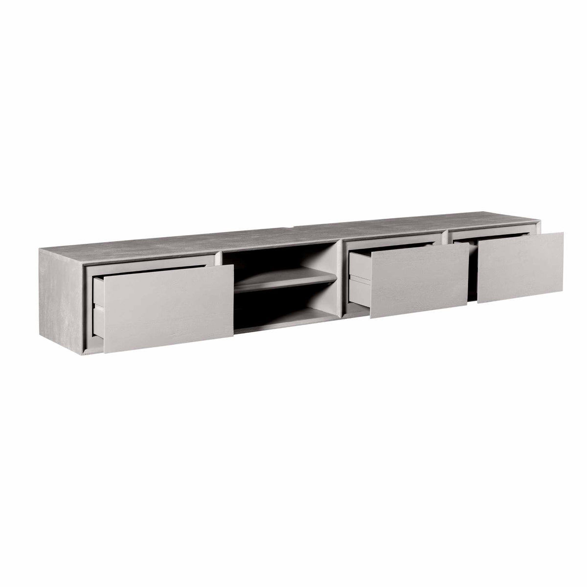 Zwevend tv meubel Ambiance Taupe | 200 cm