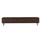 Zwevend tv meubel Allure Bruin Mangohout 200 cm