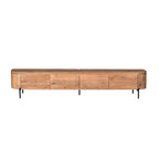 Tv-meubel Excellent | 4 Deurtjes | Mangohout 240 cm