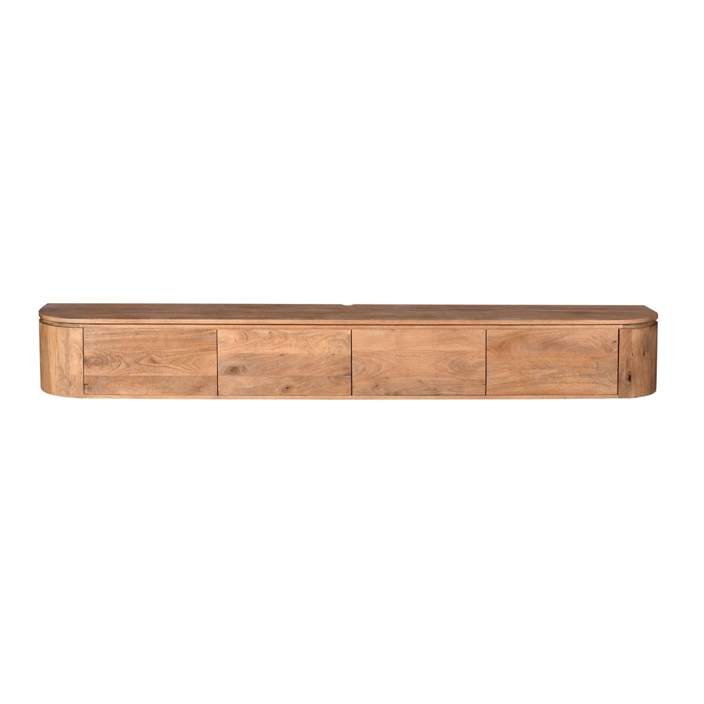 Tv-meubel Excellent | 4 Deurtjes | Mangohout 240 cm