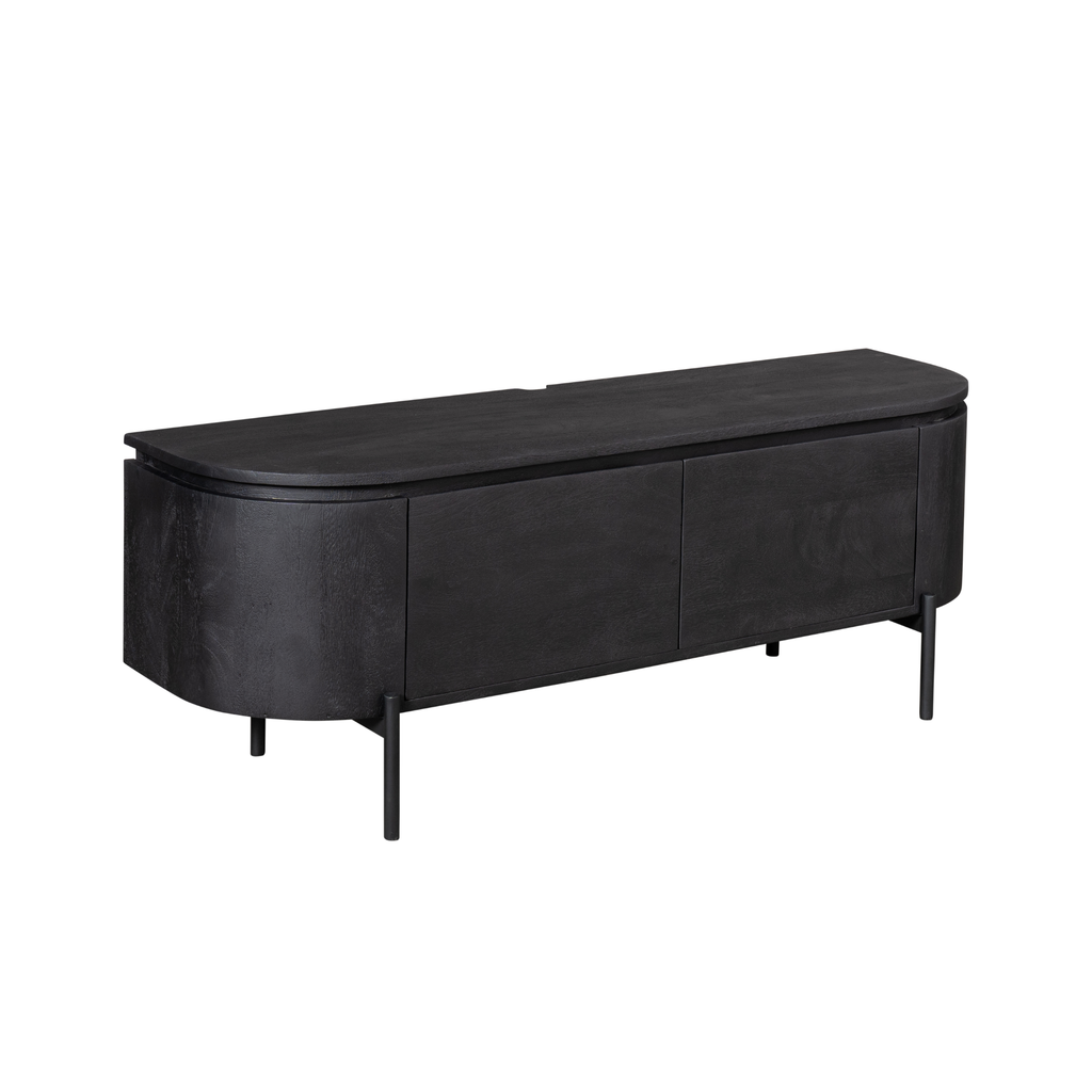 TV-Meubel Excellent | Zwevend | Mango Zwart