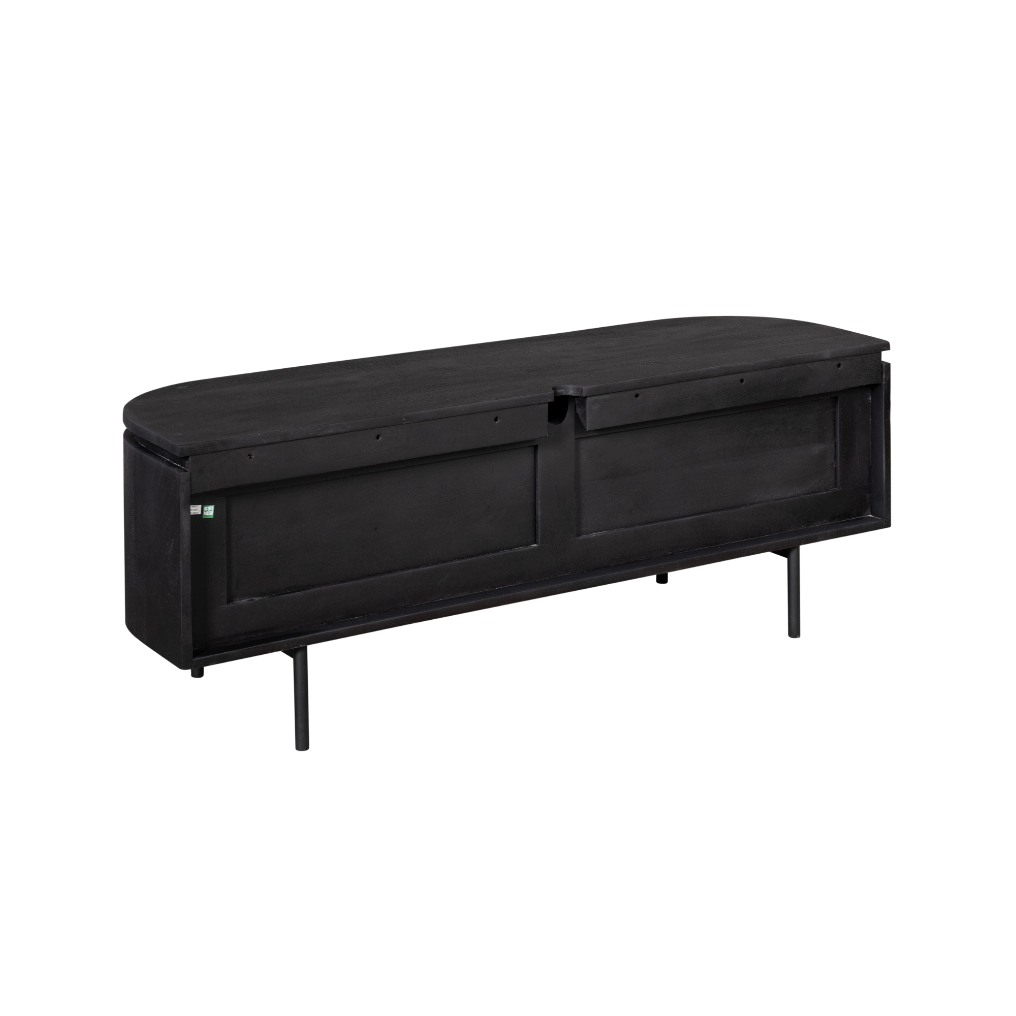 TV-Meubel Excellent | Zwevend | Mango Zwart