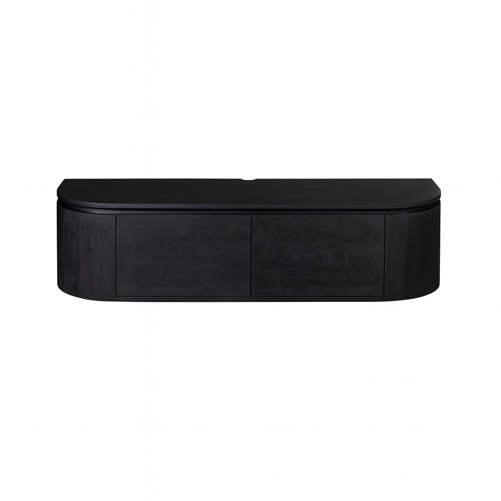 TV-Meubel Excellent | Zwevend | Mango Zwart