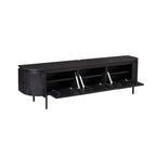 TV-meubel Excellent | Zwevend | Mangohout Zwart