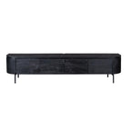 Tv-meubel Excellent Zwart | 200 cm