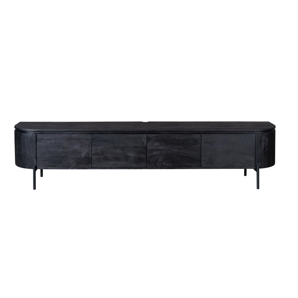 Tv-meubel Excellent Zwart | 200 cm