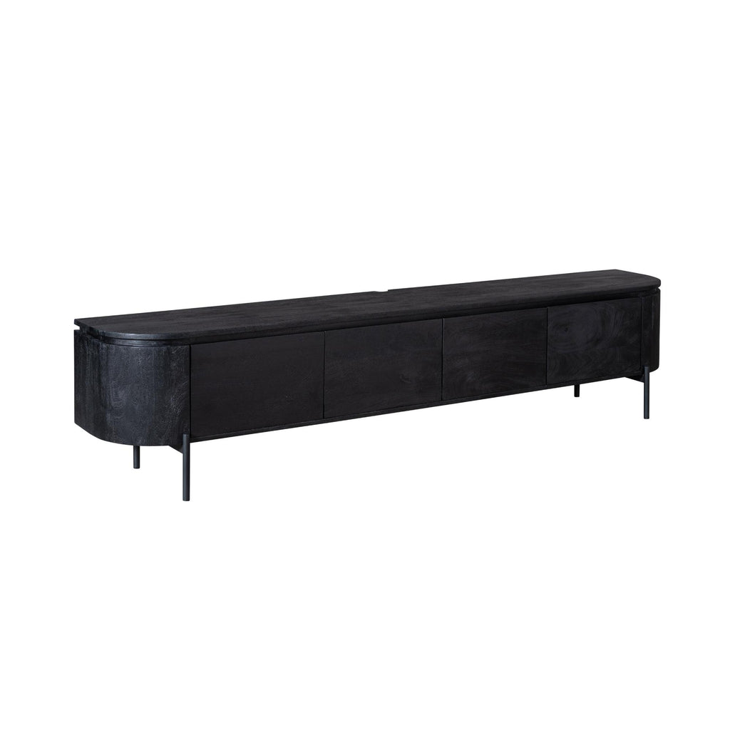 Tv-meubel Excellent Zwart | 200 cm