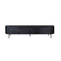 Tv-meubel Excellent Zwart | 240 cm