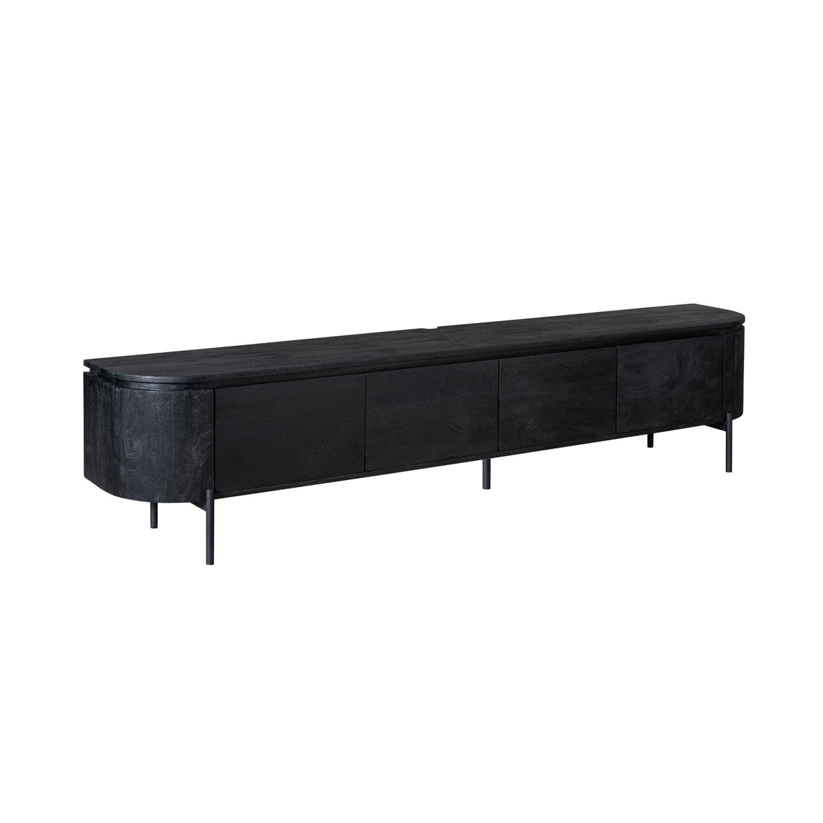 Tv-meubel Excellent Zwart | 240 cm