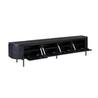 Tv-meubel Excellent Zwart | 240 cm