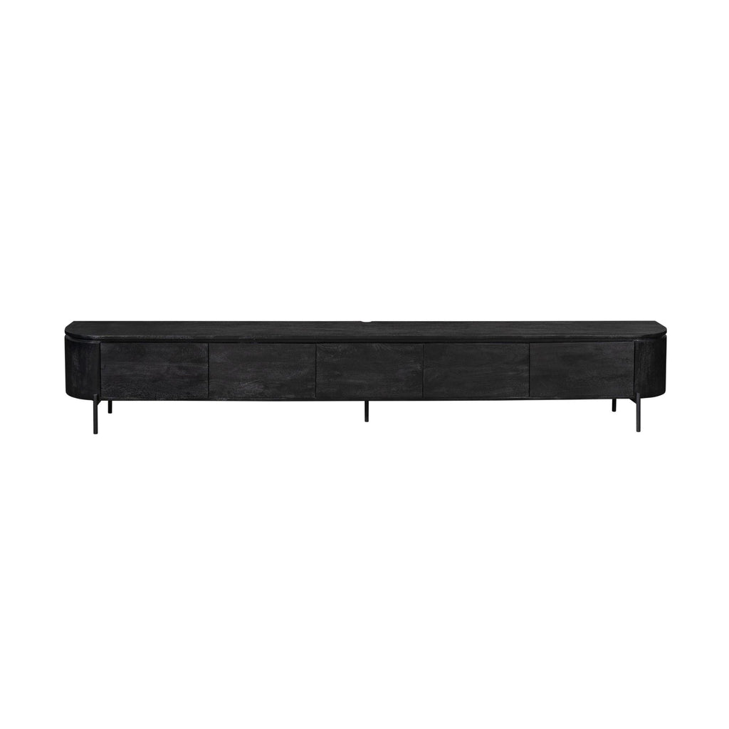 Tv meubel Excellent Zwart | 280 cm