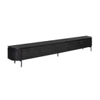 Tv meubel Excellent Zwart | 280 cm