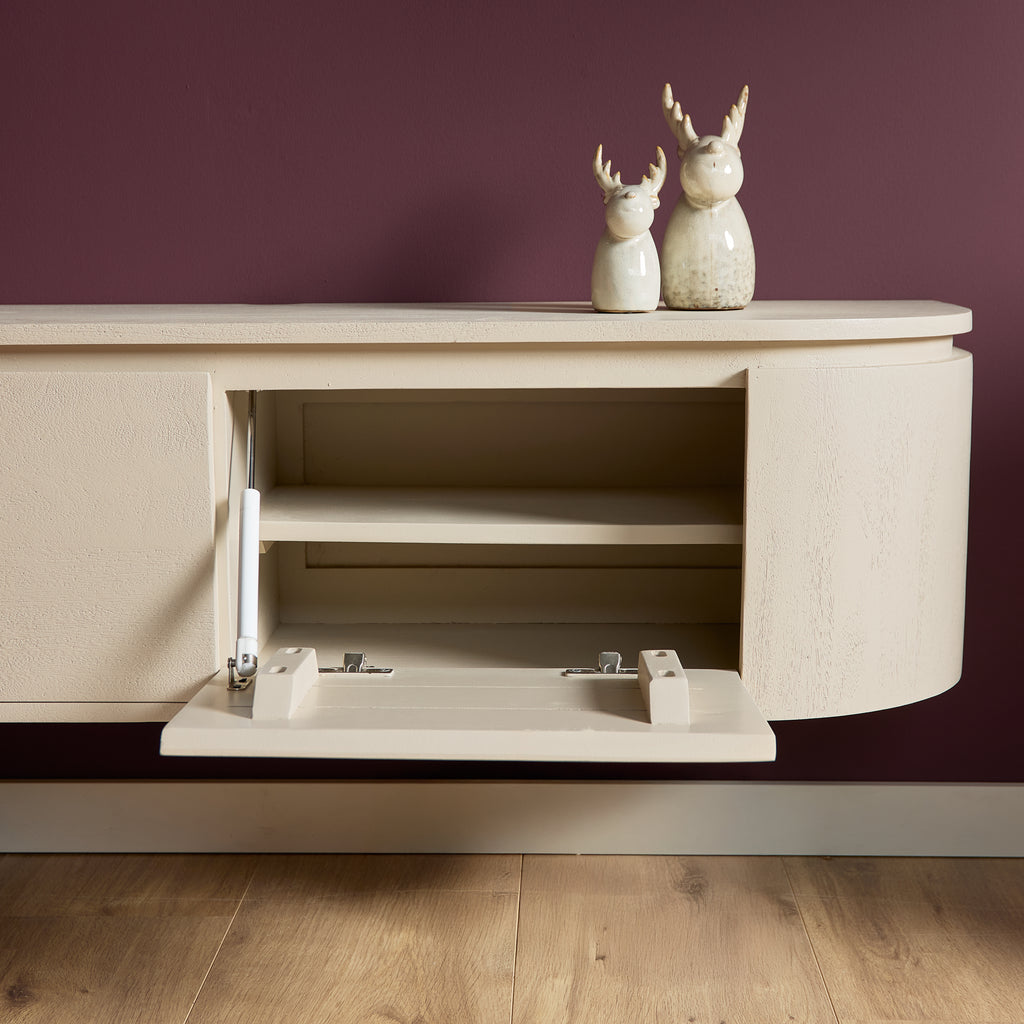 TV-Meubel Zwevend | Ambiance | Mangohout naturel