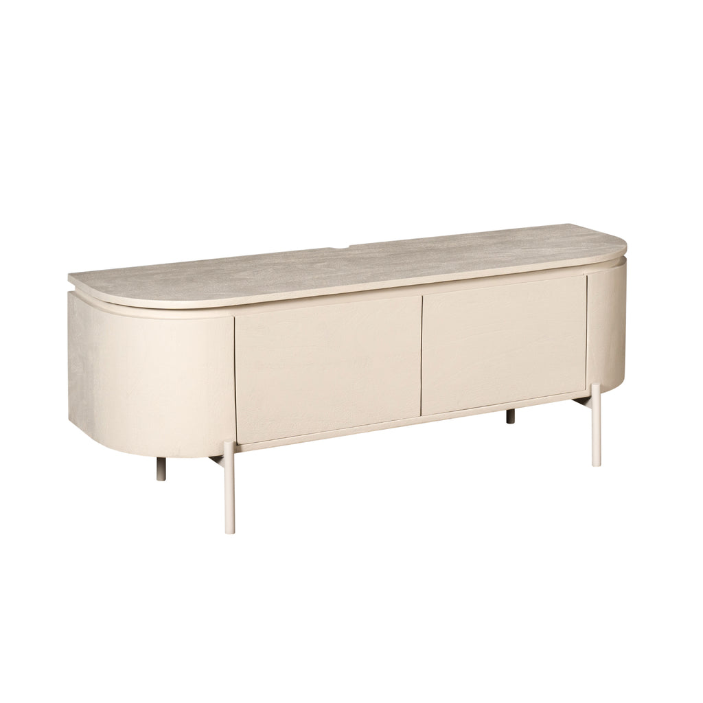 TV-meubel Excellent Sand | Zwevend | Mango
