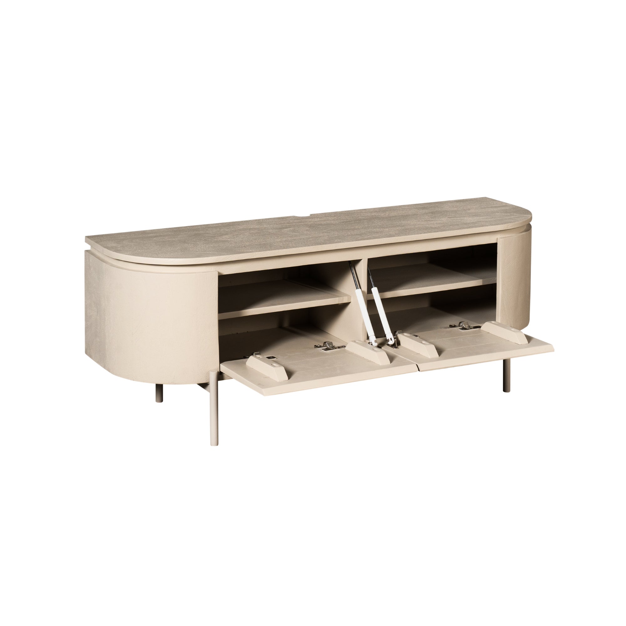 TV-meubel Excellent Sand | Zwevend | Mango