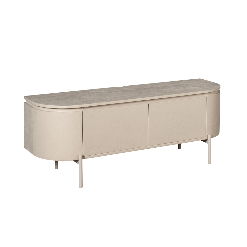 TV-meubel Excellent Sand | Zwevend | Mango