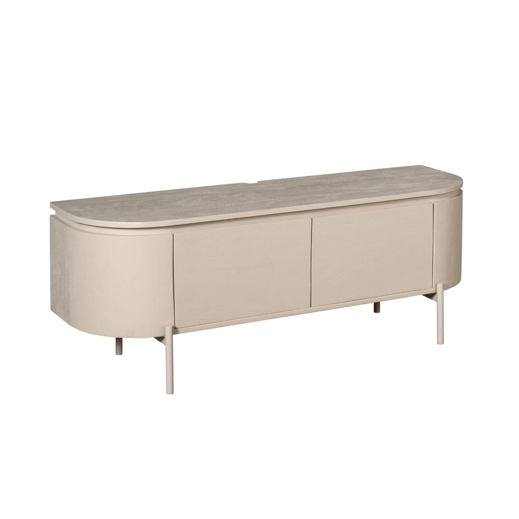 TV-meubel Excellent Sand | Zwevend | Mango