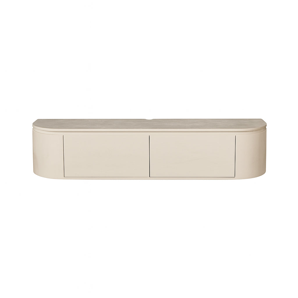 TV-meubel Excellent Sand | Zwevend | Mango
