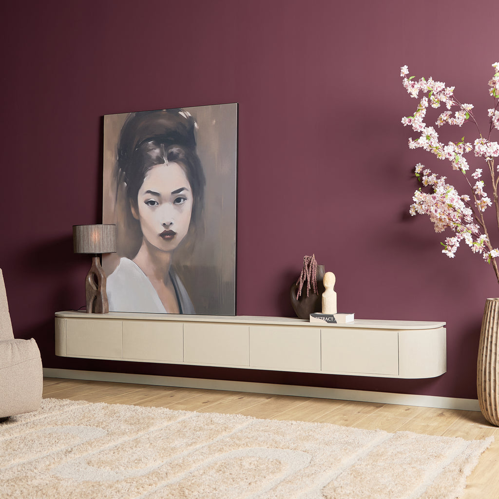 TV-Meubel Zwevend | Ambiance | Mangohout naturel