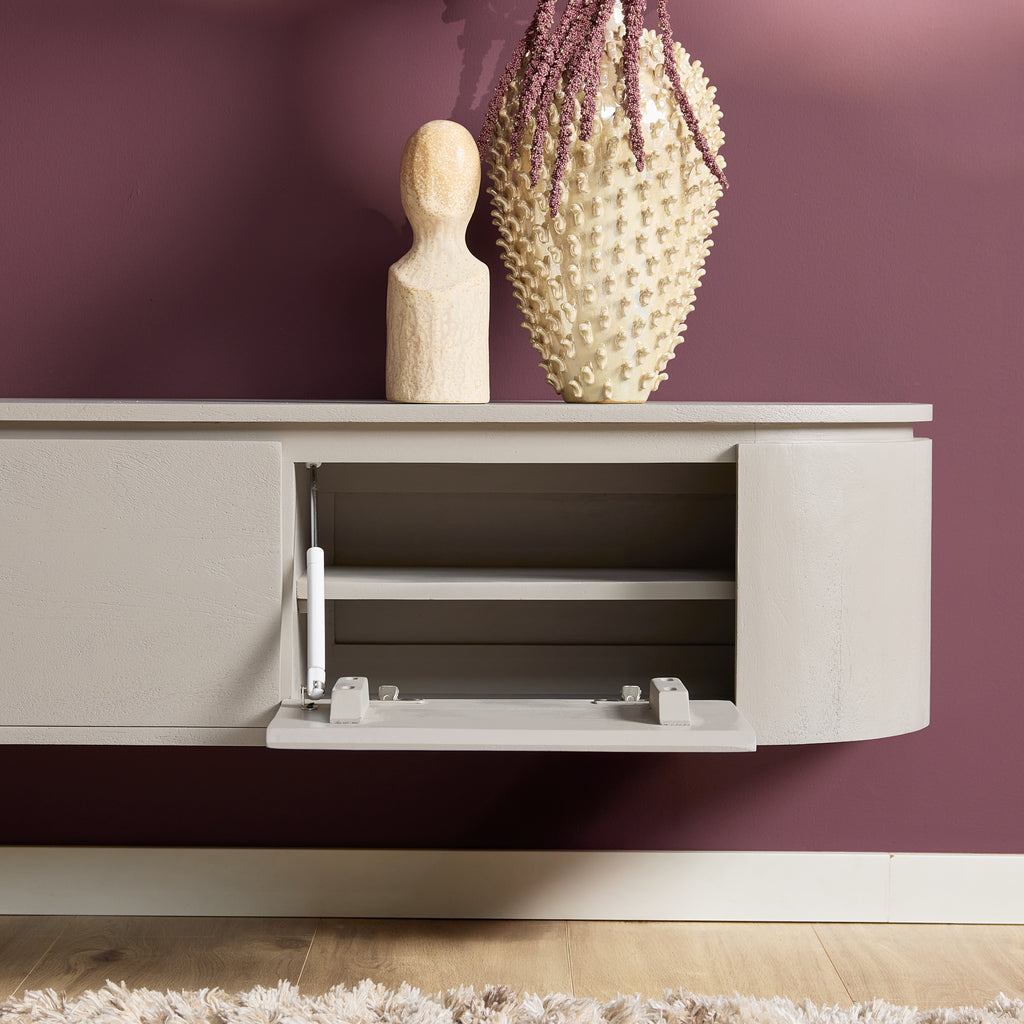TV-Meubel Zwevend | Ambiance | Mangohout naturel