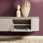 TV-Meubel Zwevend | Ambiance | Mangohout naturel