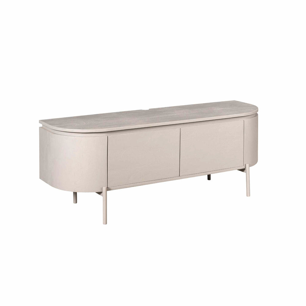 Tv-meubel Excellent | Zwevend | Mangohout Taupe