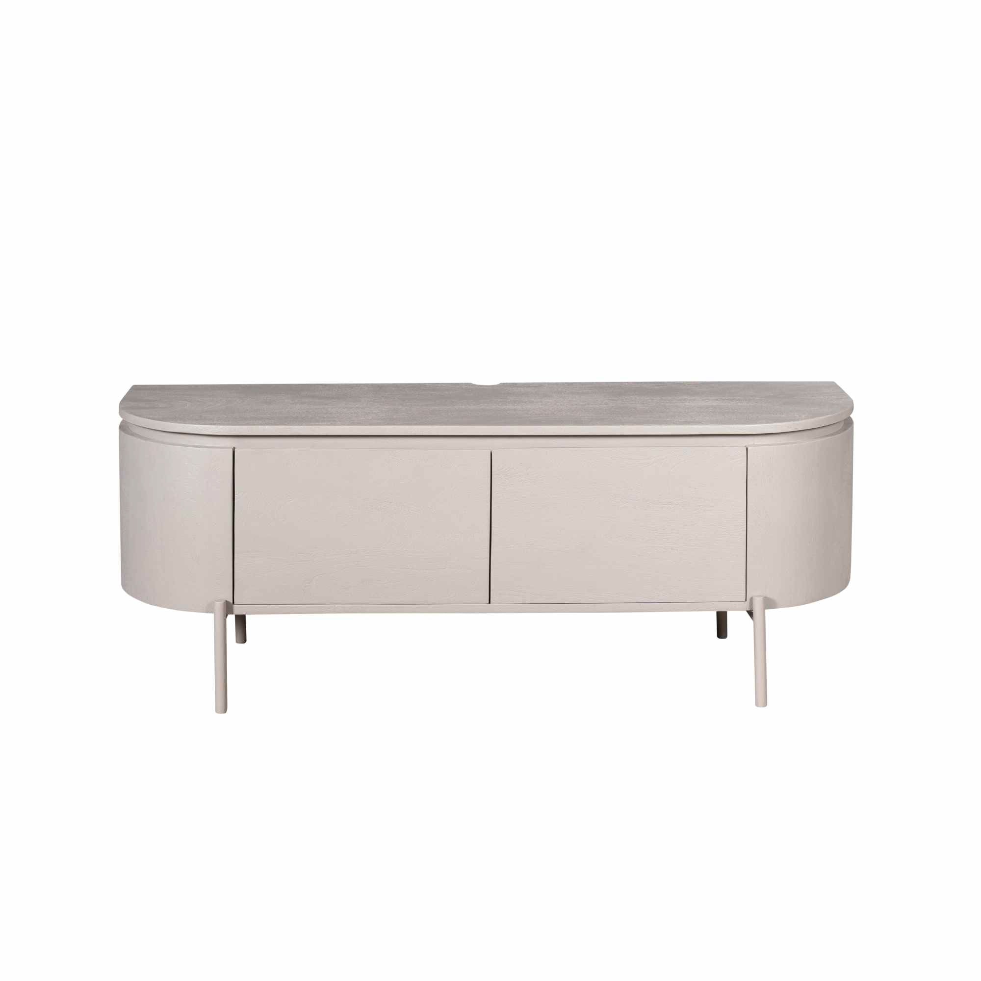 Tv-meubel Excellent | Zwevend | Mangohout Taupe