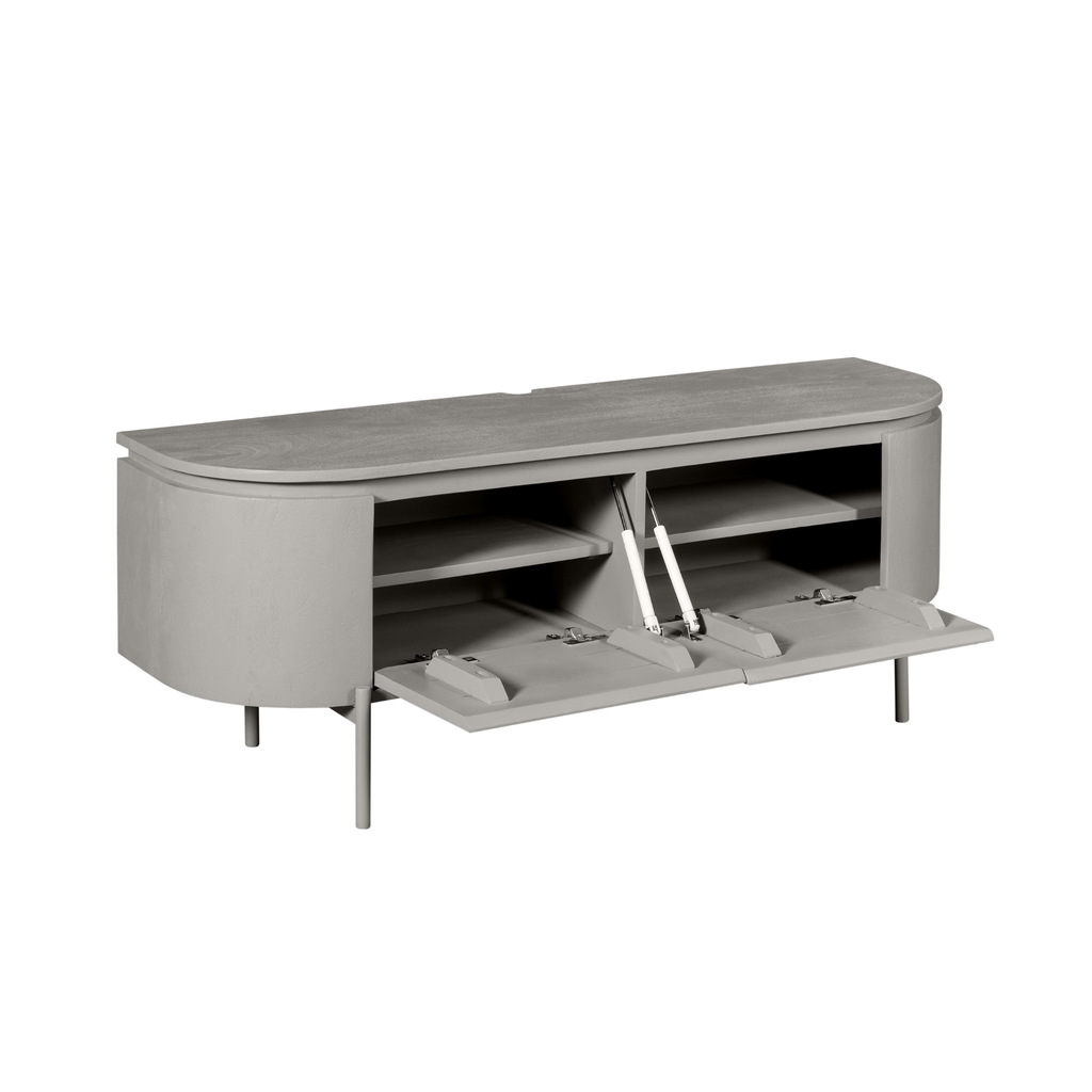Tv-meubel Excellent | Zwevend | Mangohout Taupe