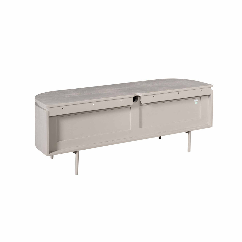 Tv-meubel Excellent | Zwevend | Mangohout Taupe