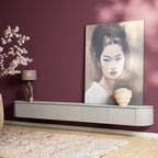 TV-Meubel Zwevend | Ambiance | Mangohout naturel