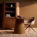 Eettafel Solana | Rond | Mangohout naturel