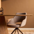 Eettafel Solana | Ovaal | Lattenpoot 240x120