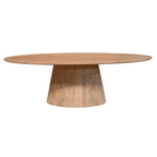 Eettafel Solana | Ovaal | Mangohout naturel