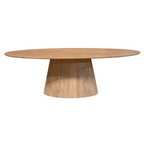 Eettafel Solana | Ovaal | Lattenpoot 240x120