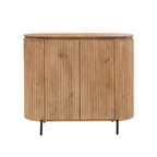 Kabinet Solana | 2-Deurs | Mangohout naturel