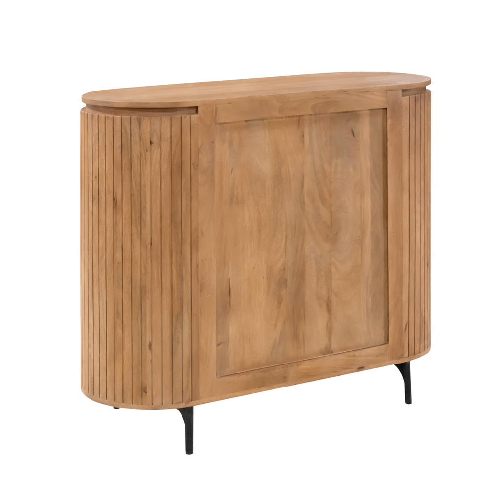 Kabinet Solana | 2-Deurs | Mangohout naturel