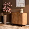 Kabinet Solana | 2-Deurs | Mangohout naturel