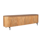 Tv meubel Solana | 210 cm | Verticale latten
