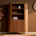 Wandkast Solana | 2 Deurtjes | Mangohout naturel
