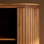 Wandkast Solana | 2 Deurtjes | Mangohout naturel