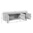 Tv-meubel Solana | 165 cm | Zandkleur