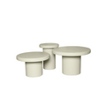 Salontafel Maya | Set van 3 | Mangohout Sand finish